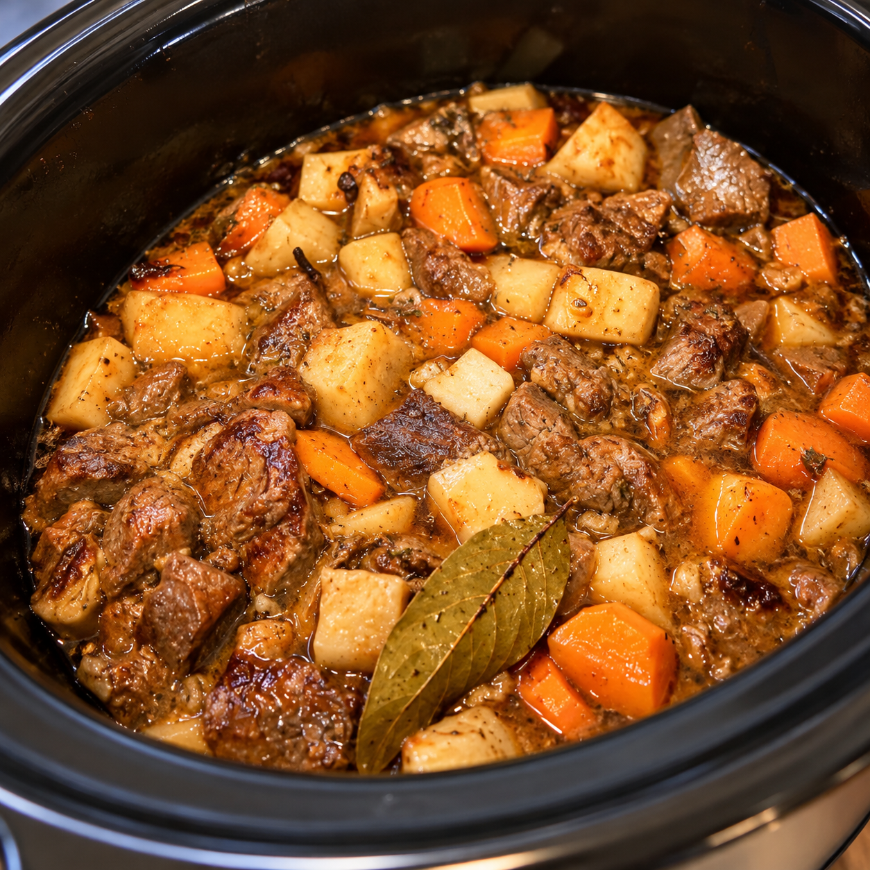 Stoofpotje uit de slowcooker